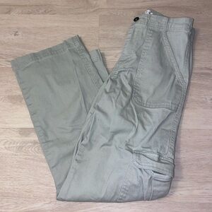 Women’s Light Gray-green Cargo Pants